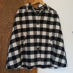 NWOT Womens Wool Poncho